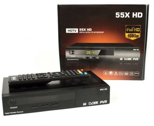 Спутниковый тюнер 55X HD